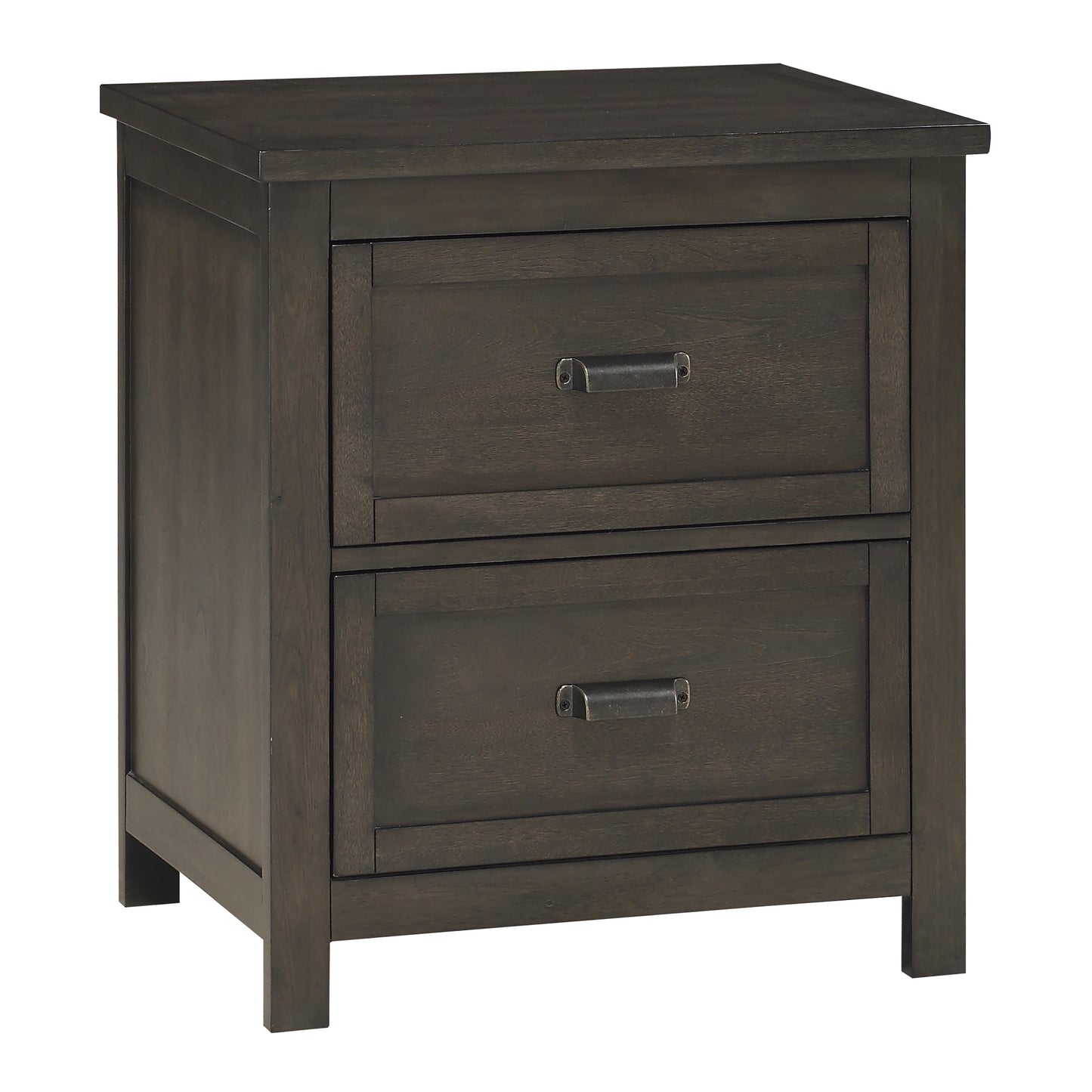 Homelegance Nightstand Hebron Dark Cherry Finish 1923-4