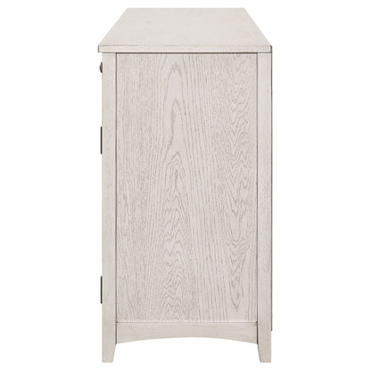 Kirby 3-drawer Sideboard Buffet Cabinet Rustic Off White