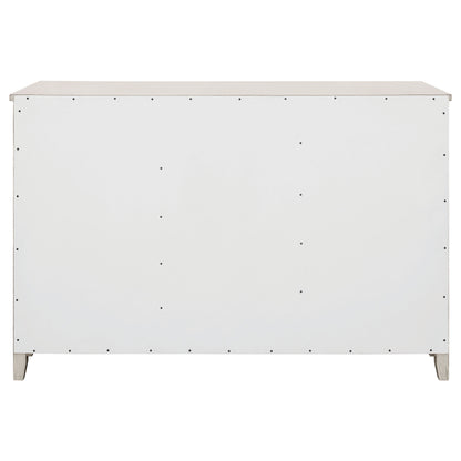 Kirby 3-drawer Sideboard Buffet Cabinet Rustic Off White