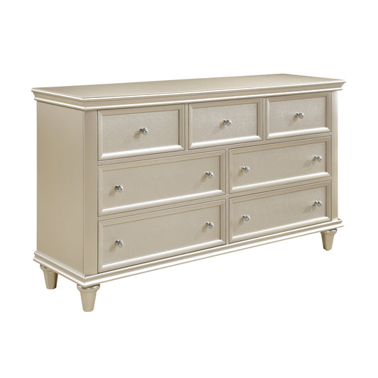 Homelegance Dresser Silver Celandine Elegant Storage Solution 1928-5
