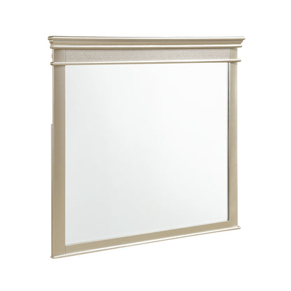 Homelegance Dresser Mirror Silver Celandine Elegant Bedroom Accent 1928-6