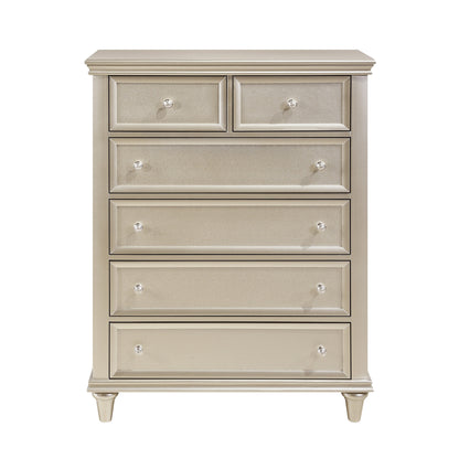 Homelegance Chest Silver Celandine Elegant Storage Solution 1928-9