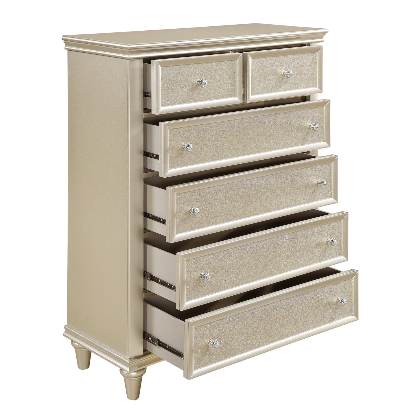 Homelegance Chest Silver Celandine Elegant Storage Solution 1928-9