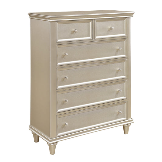 Homelegance Chest Silver Celandine Elegant Storage Solution 1928-9