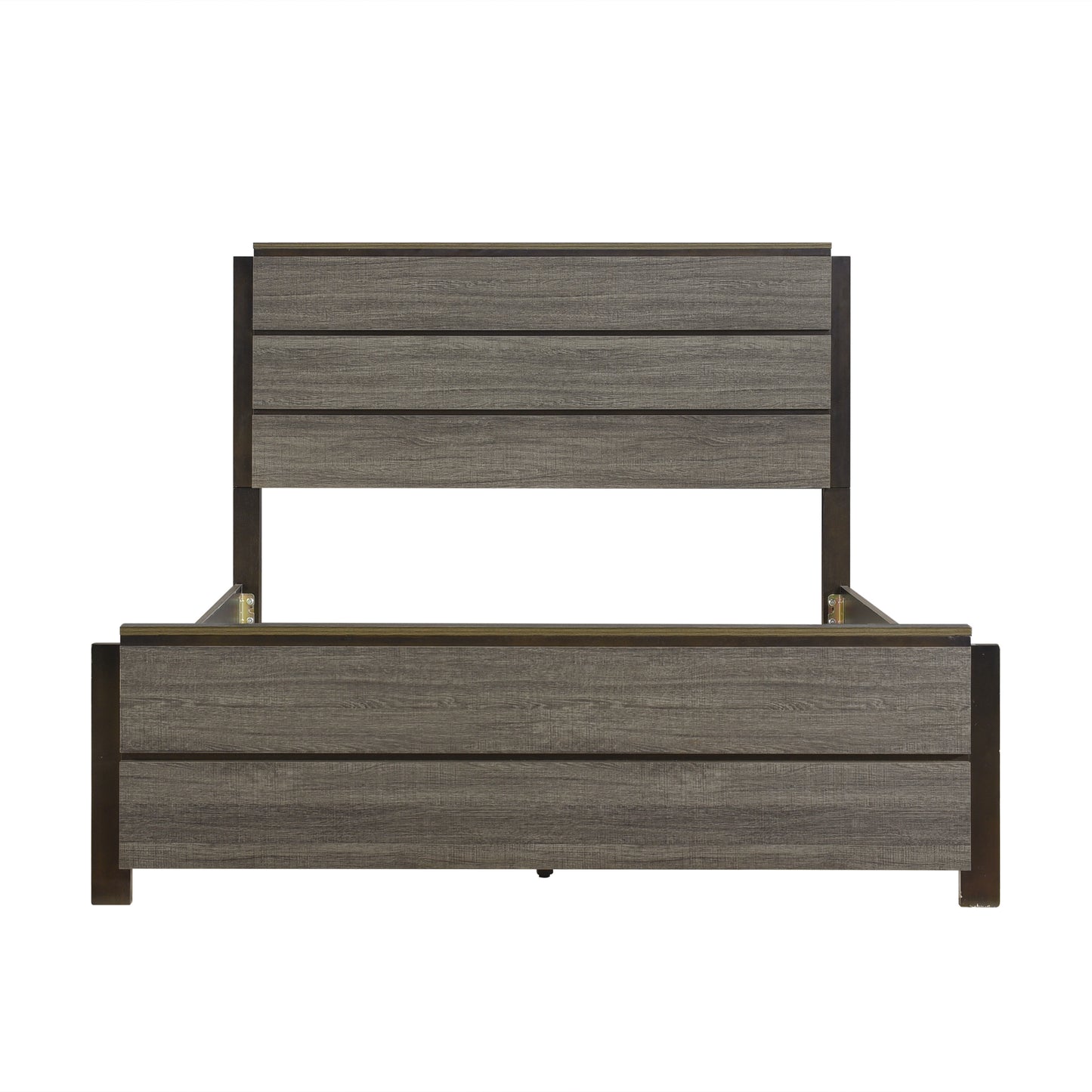 Homelegance Vestavia Queen Bed Antique Gray Finish 1936-1