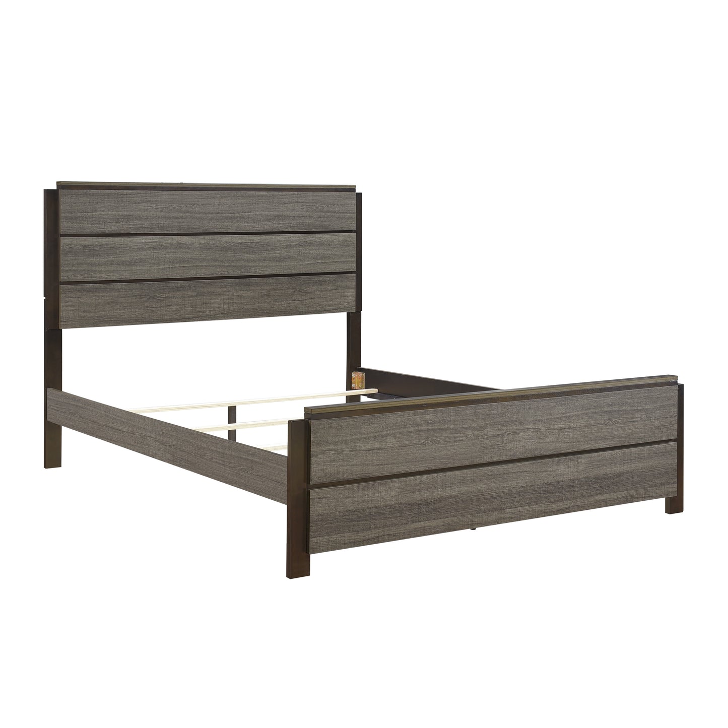 Homelegance Vestavia Queen Bed Antique Gray Finish 1936-1