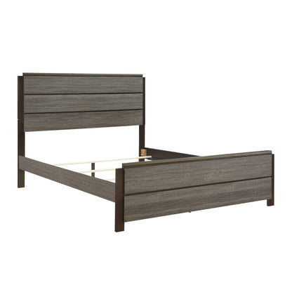 Homelegance Vestavia Queen Bed Antique Gray Finish 1936-1