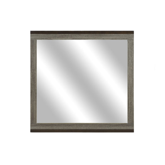 Homelegance Vestavia Dresser Mirror in Antique Gray Dark Brown Finish 1936-6