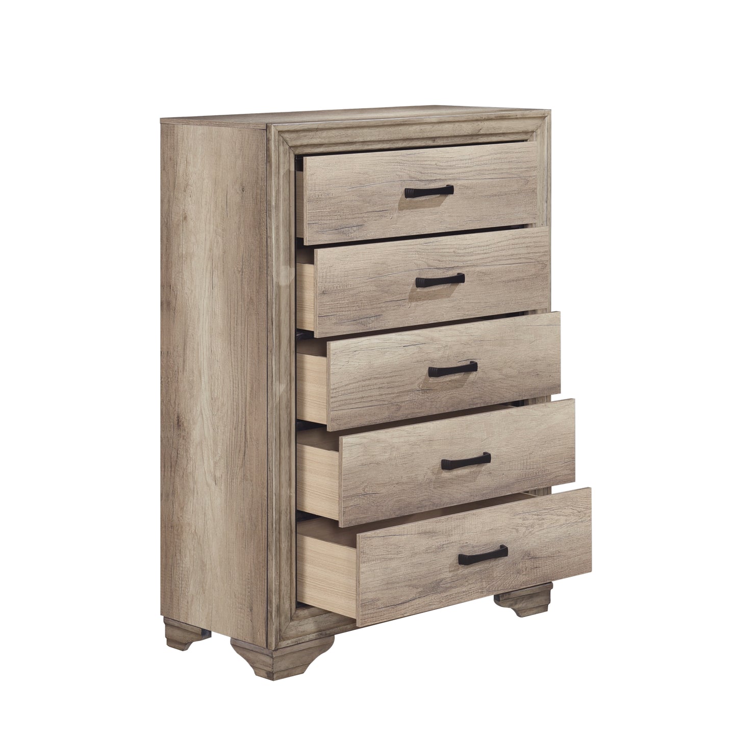Homelegance Chest Lonan Natural Finish with Black Accents 1955-9