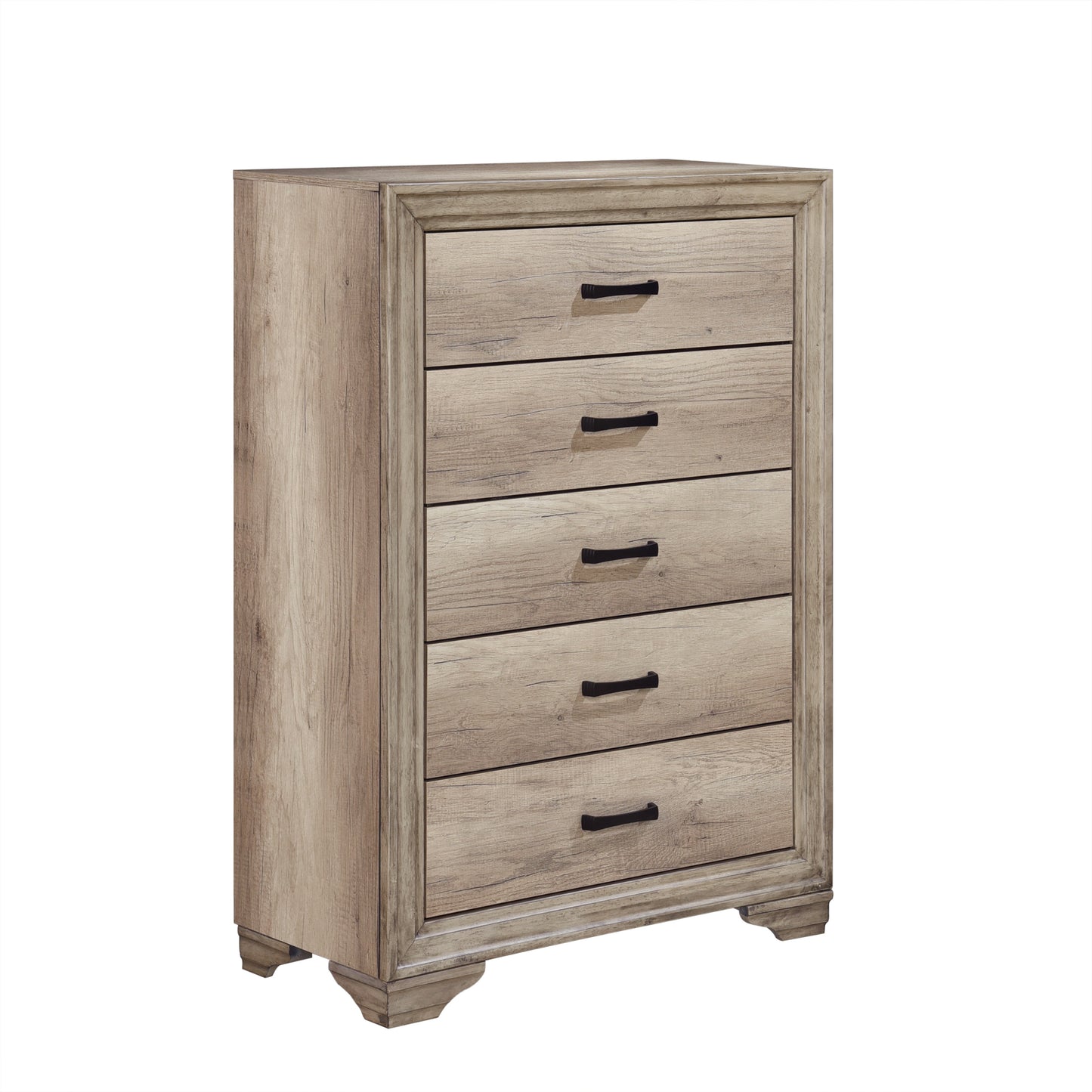 Homelegance Chest Lonan Natural Finish with Black Accents 1955-9