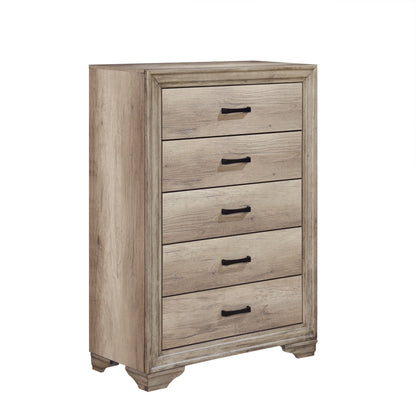 Homelegance Chest Lonan Natural Finish with Black Accents 1955-9