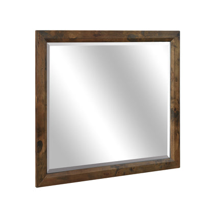 Homelegance Dresser Mirror Jerrick Burnished Brown Finish 1957-6