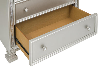 Homelegance Bevelle Chest Silver Finish 1958-9
