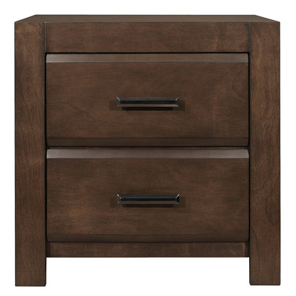 Homelegance Nightstand Erwan Espresso Finish Elegant Design 1961-4