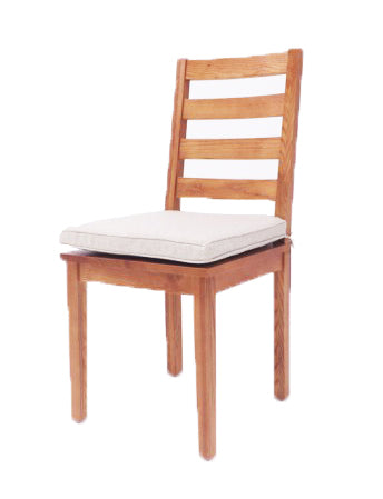 Modrest Lance Modern Ash Wood Dining Chair w/ Cushion