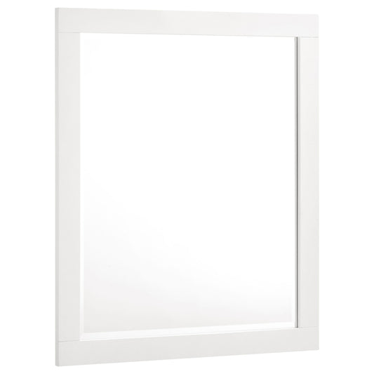 Jessica Dresser Mirror Cream White
