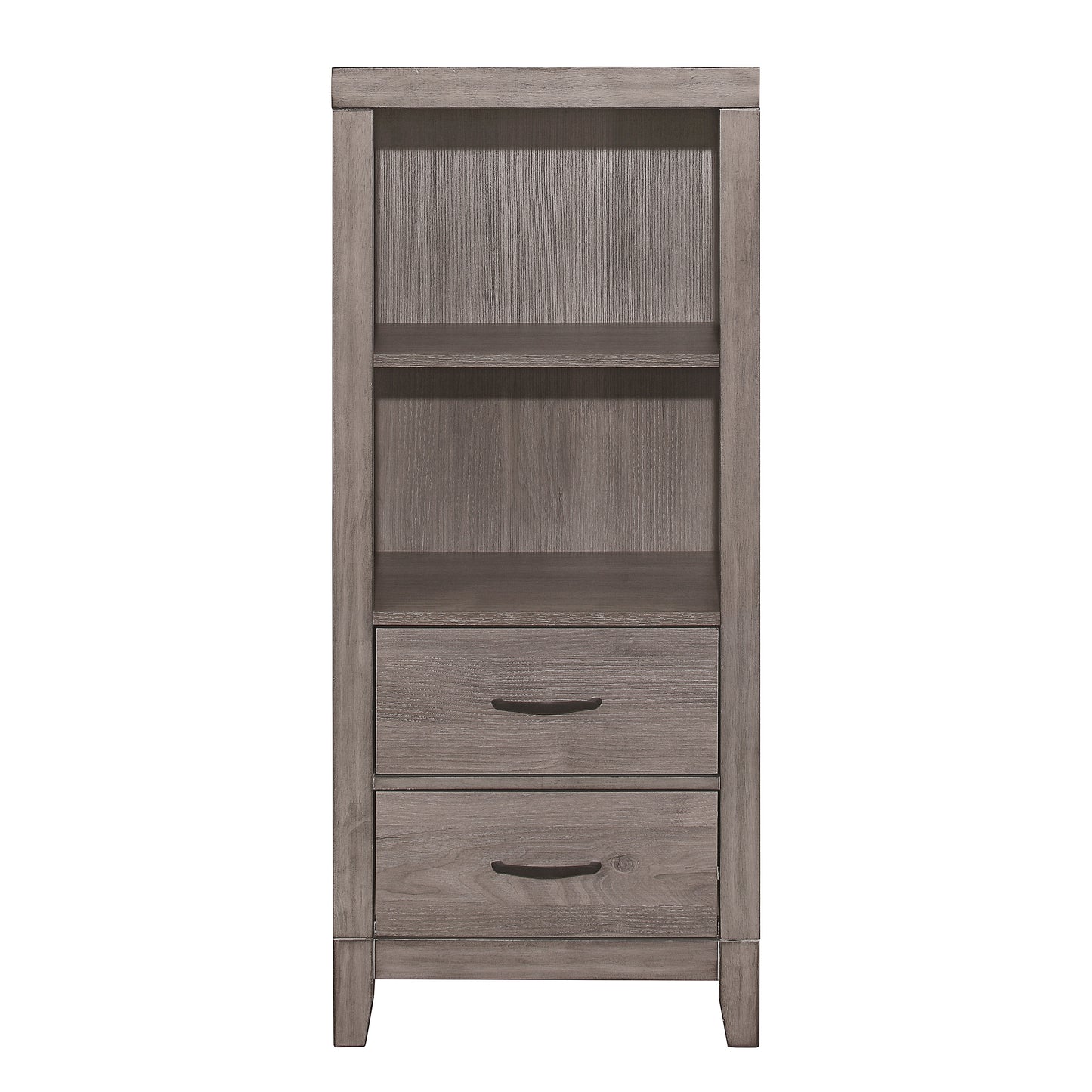 Homelegance Queen Bed Woodrow Weathered-Wood Finish with Storage 2042NB-WBT