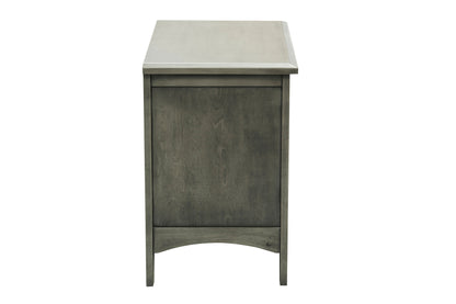 Homelegance Garcia Nightstand Cool Gray Finish 2046-4