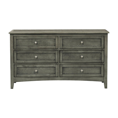 Homelegance Dresser Garcia Gray Finish Elegant Storage Solution 2046-5
