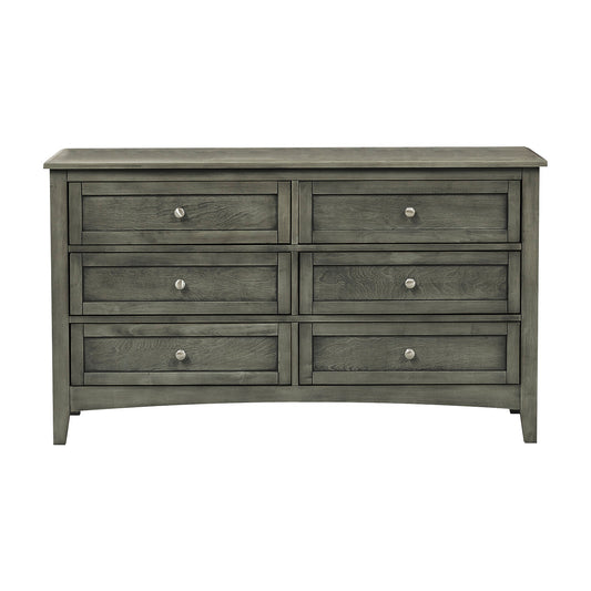 Homelegance Dresser Garcia Gray Finish Elegant Storage Solution 2046-5