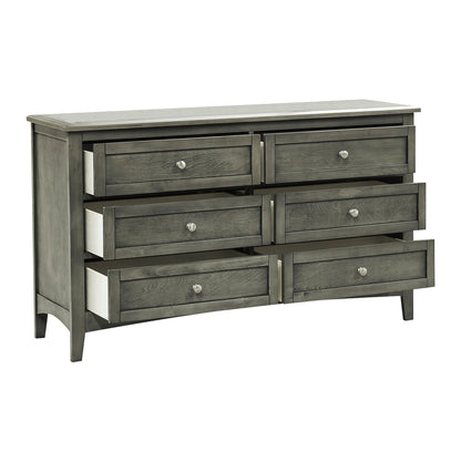 Homelegance Dresser Garcia Gray Finish Elegant Storage Solution 2046-5