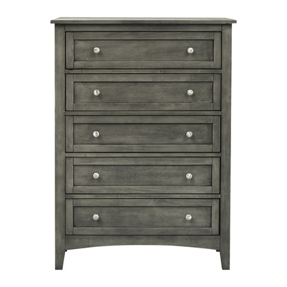 Homelegance Chest Garcia Cool Gray Finish Elegant Bedroom Storage 2046-9