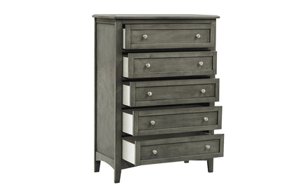 Homelegance Chest Garcia Cool Gray Finish Elegant Bedroom Storage 2046-9