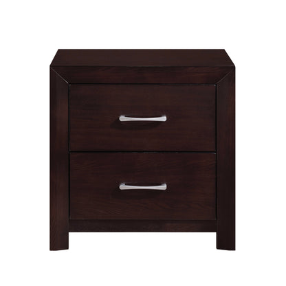 Homelegance Edina Nightstand Espresso Finish 2145-4