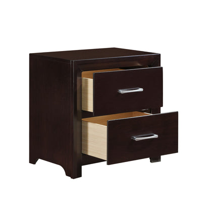 Homelegance Edina Nightstand Espresso Finish 2145-4