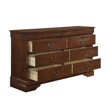 Homelegance Mayville Dresser Brown Cherry Finish 2147-5