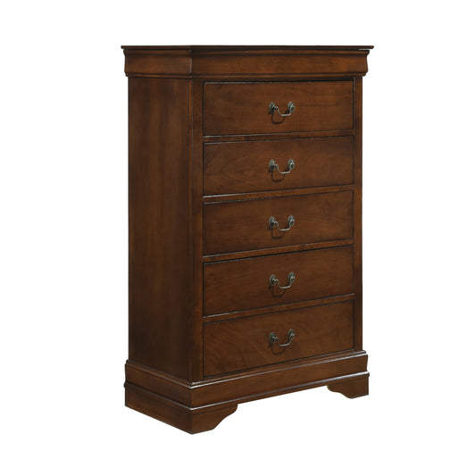 Homelegance Chest Mayville Brown Cherry Finish Elegant Storage Solution 2147-9