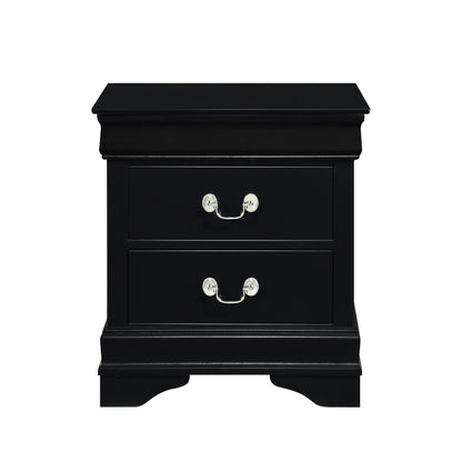 Homelegance Nightstand Mayville Black 2147BK-4