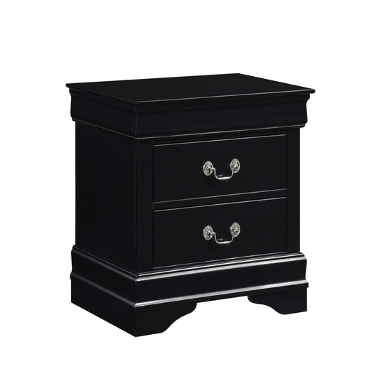 Homelegance Nightstand Mayville Black 2147BK-4