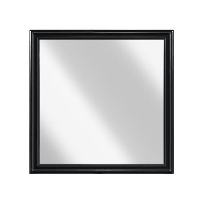 Homelegance Dresser Mirror Mayville Black Finish Timeless Elegance 2147BK-6