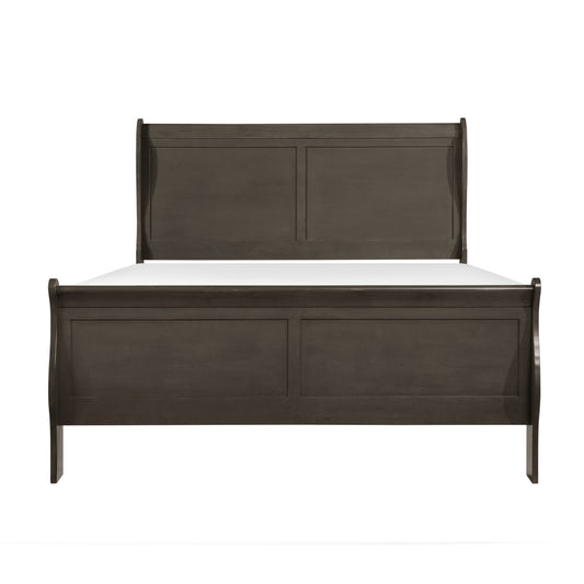 Homelegance Queen Bed Mayville Stained Gray Timeless Elegance 2147SG-1