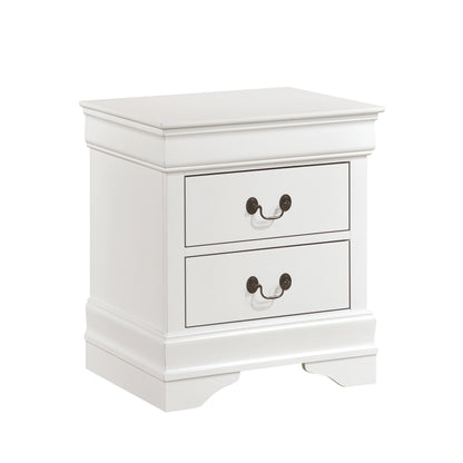 Homelegance Nightstand Mayville White 2147W-4 Timeless Elegance and Functionality