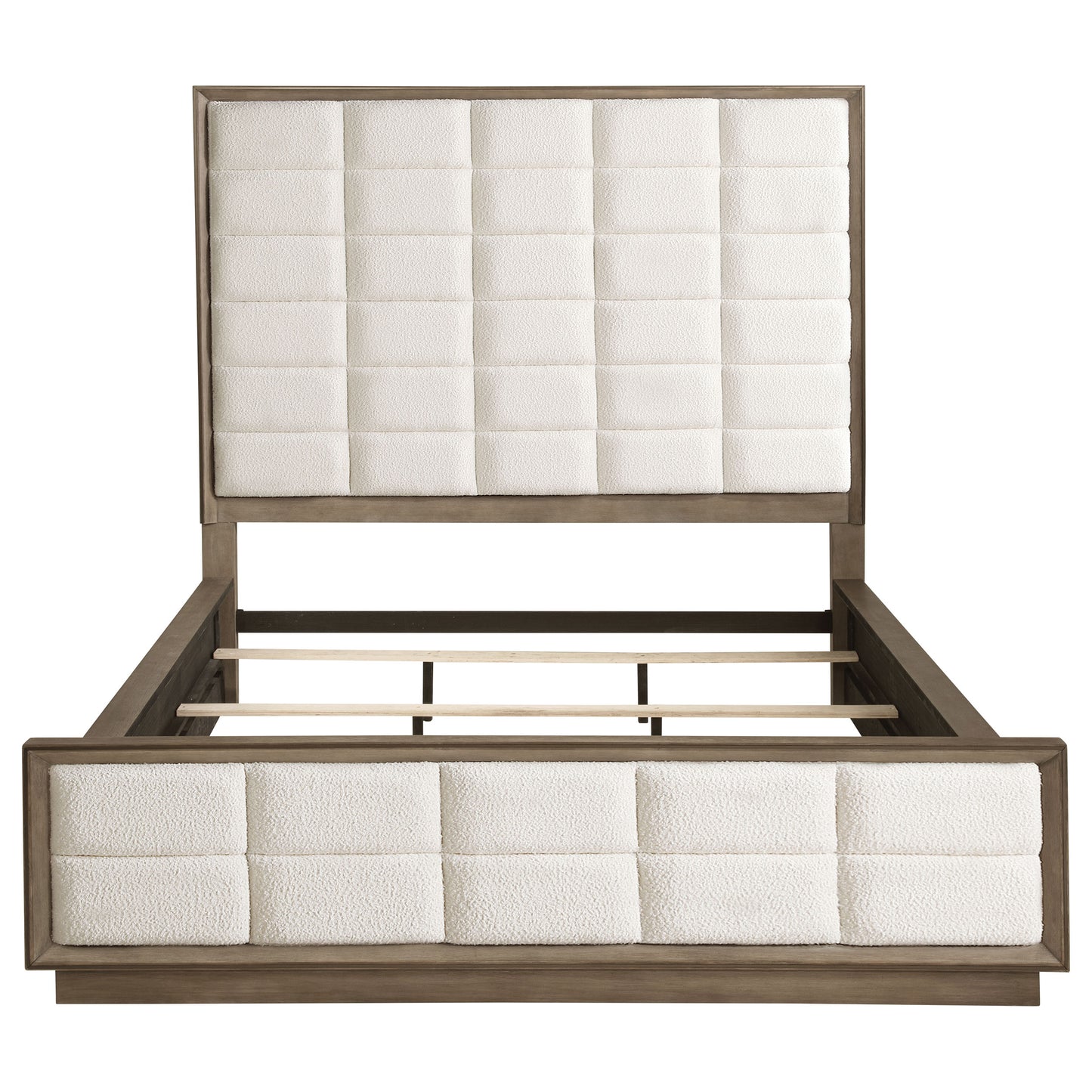 Durango 77-inch California King Panel Bed Washed Oak