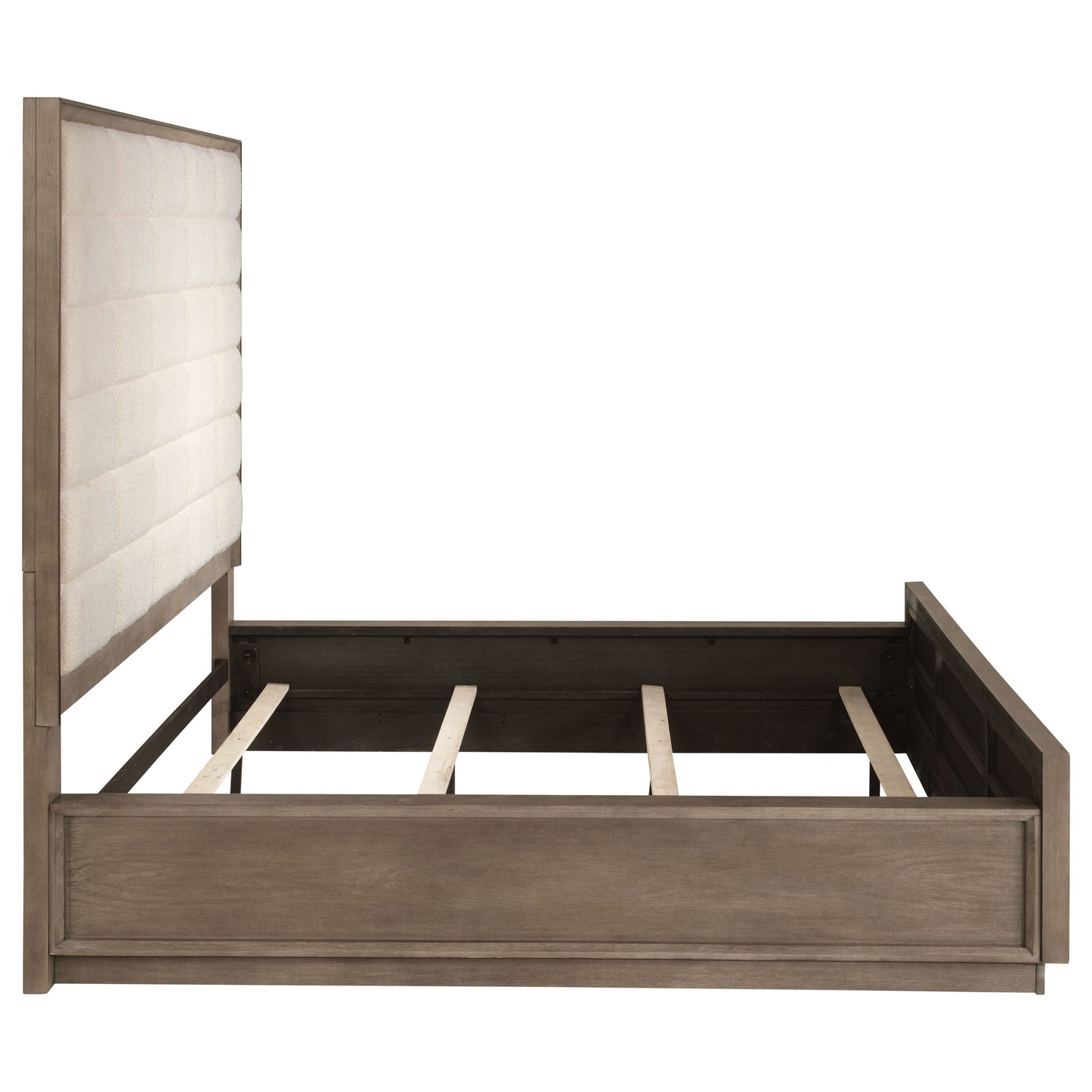 Durango 77-inch California King Panel Bed Washed Oak