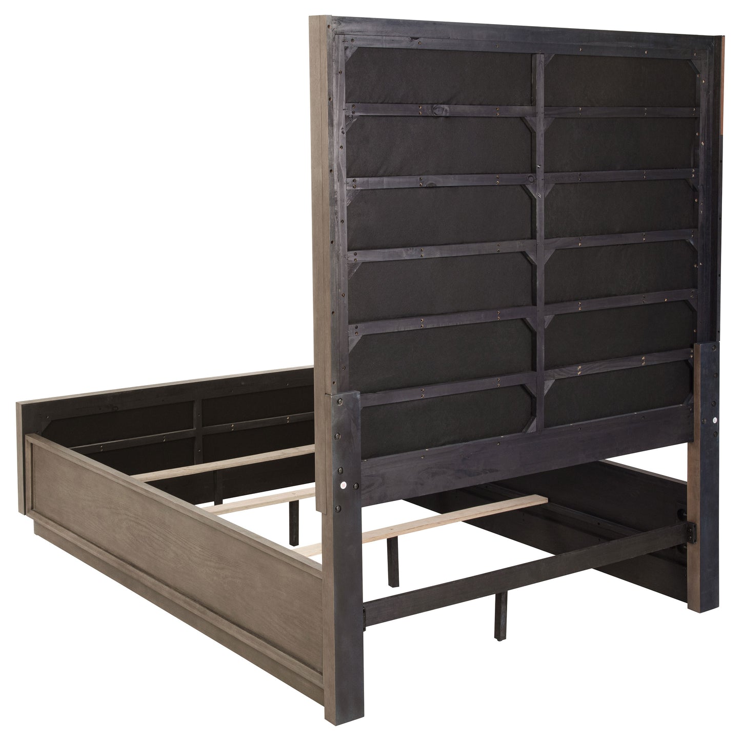Durango 77-inch Queen Panel Bed Washed Oak