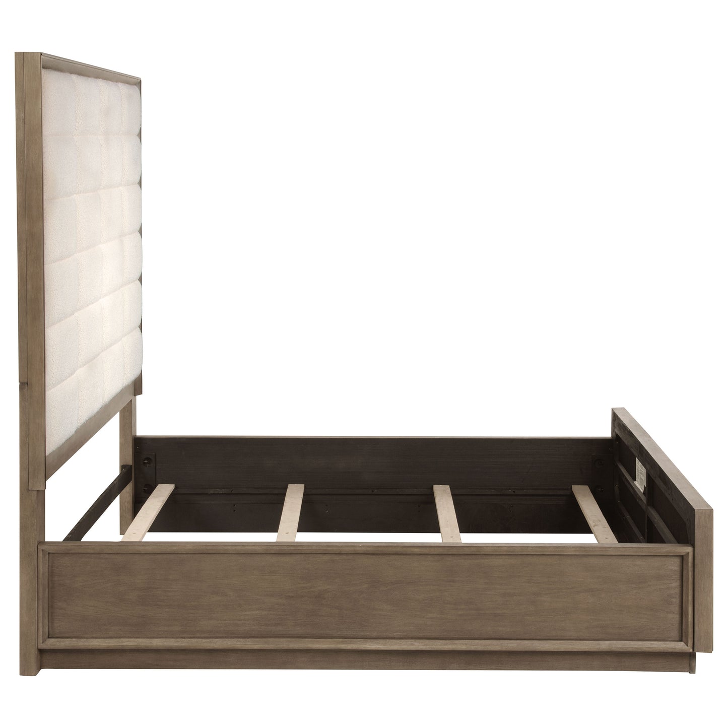 Durango 77-inch Queen Panel Bed Washed Oak