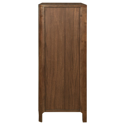 Maderia 5-drawer Chest of Drawers Walnut
