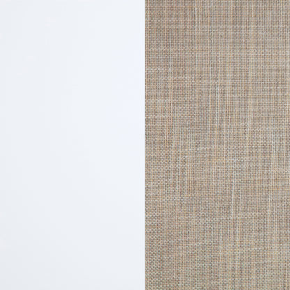 Bexhill Upholstered Rectangular Bench with Shelf White