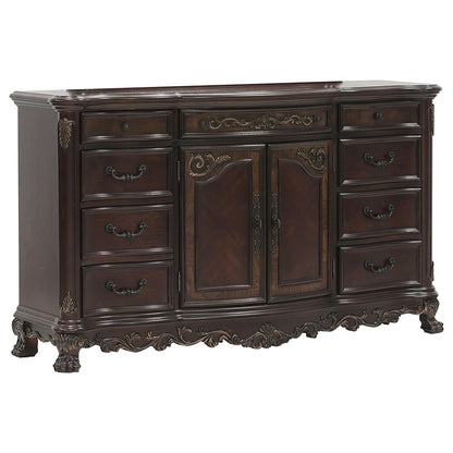 Homelegance Dresser Deryn Park Cherry Finish 2243-5