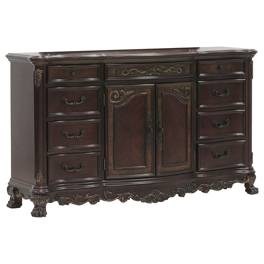Homelegance Dresser Deryn Park Cherry Finish 2243-5