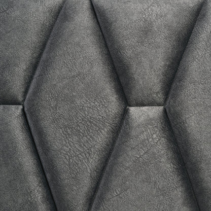 Sonora Queen Upholstered Panel Bed White