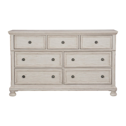 Homelegance Dresser Antique White Bethel Elegant Storage Solution 2259W-5