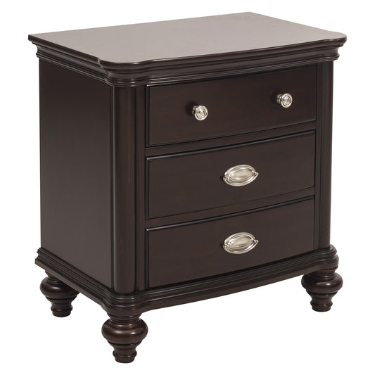 Homelegance Nightstand Marston Dark Cherry Finish Elegant Bedroom Piece 2615DC-4