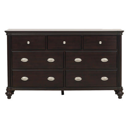 Homelegance Dresser Dark Cherry Marston Elegant Design 2615DC-5