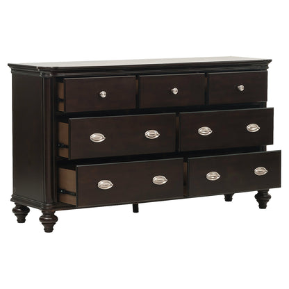 Homelegance Dresser Dark Cherry Marston Elegant Design 2615DC-5