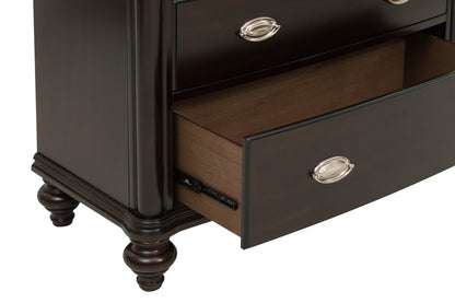 Homelegance Chest Marston Dark Cherry Finish Elegant Bedroom Storage 2615DC-9